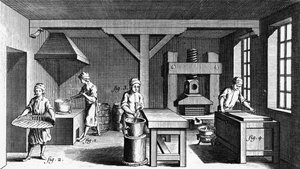 Il pasticcere, illustrazione dall